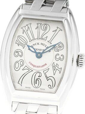 FRANCK MULLER Conquistador 8005LQZ Silver Dial Quartz Ladies Watch_913996